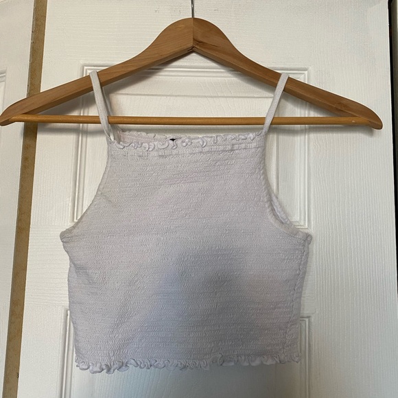 Forever 21 White Halter Tank Top - Picture 2 of 3
